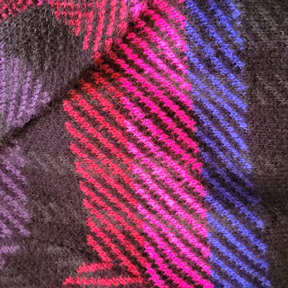 Torrid Plus Size Multicolor Plaid Notched Collar Coatigan Size 2X - Picture 3 of 6